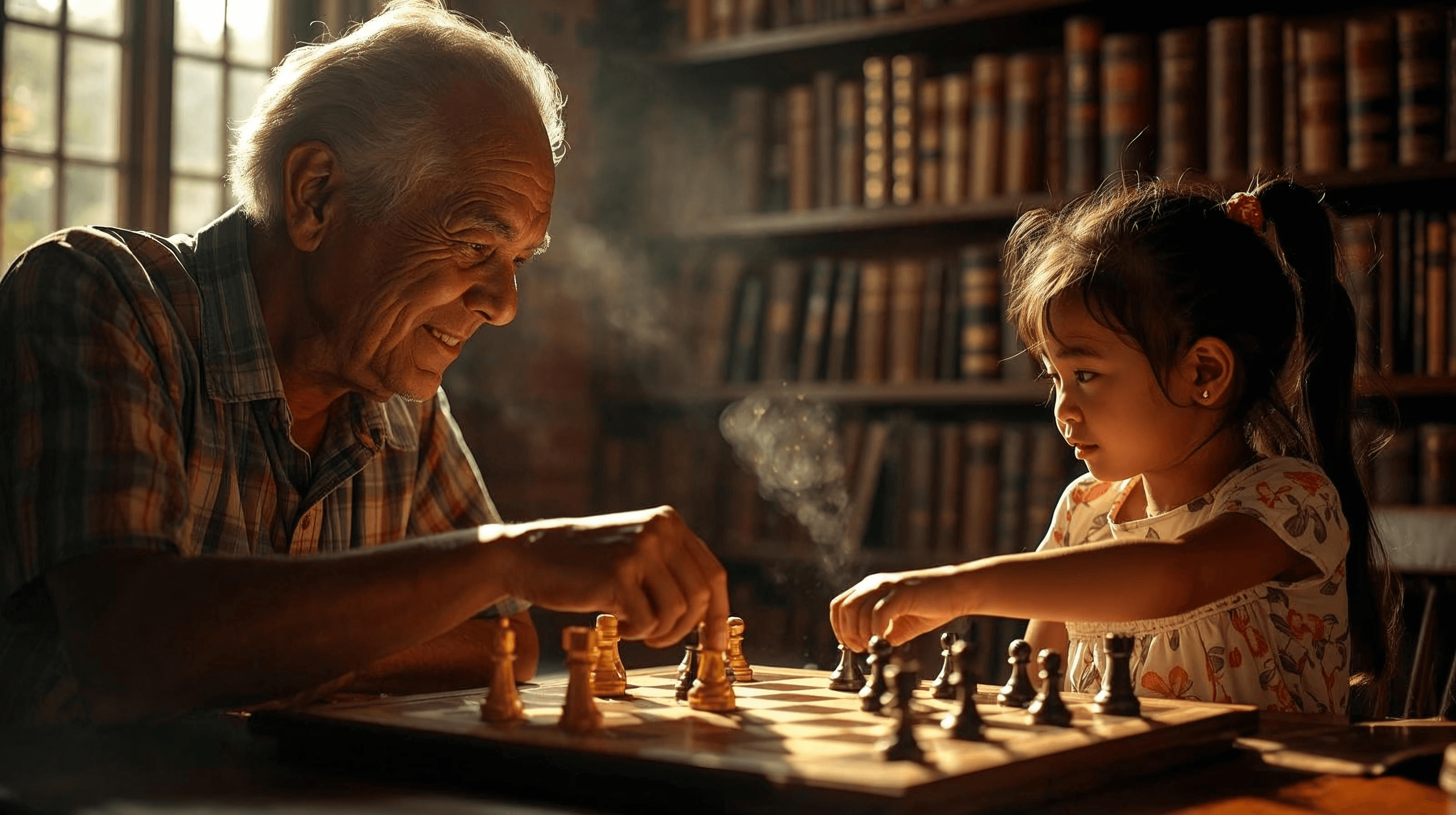 Grandparents with grandchildren